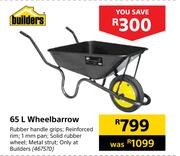 Builders 65L Wheelbarrow
