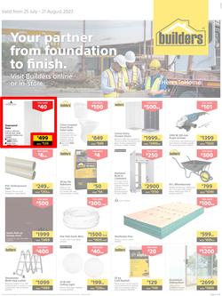 Builders KwaZulu-Natal : Your Partner From Foundation To Finish (25 July - 21 August 2023), page 1