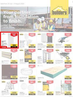 Builders KwaZulu-Natal : Your Partner From Foundation To Finish (25 July - 21 August 2023), page 1