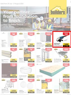 Builders KwaZulu-Natal : Your Partner From Foundation To Finish (25 July - 21 August 2023), page 1