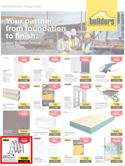 Builders KwaZulu-Natal : Your Partner From Foundation To Finish (25 July - 21 August 2023), page 1