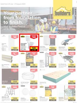 Builders KwaZulu-Natal : Your Partner From Foundation To Finish (25 July - 21 August 2023), page 1