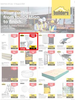 Builders KwaZulu-Natal : Your Partner From Foundation To Finish (25 July - 21 August 2023), page 1