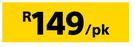Builders 200 Pack Plastic Nail In Anchors 6mm x 35mm-Per Pack