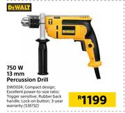 Dewalt 750W 13mm Percussion Drill