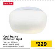 Eurolux Opal Square Bathroom Light