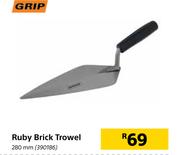 Grip Ruby Brick Trowel 280mm