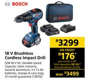 Bosch 18V Brushless Cordless Impact Drill