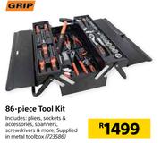 Grip 86 Piece Tool Kit