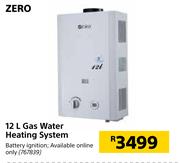 Zero 12L Gas Water Heating System