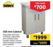 Builders 550mm Cabinet