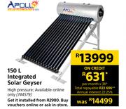 Apoll 150L Integrated Solar Geyser
