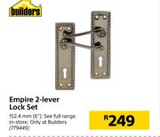 Builders Empire 2 Lever Lock Set