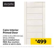 Dortello Cairo Interior Primed Door