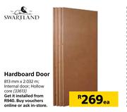 Swartland Hardboard Door-Each