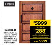 Dortello Pivot Door