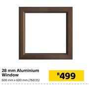 28mm Aluminium Window