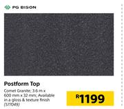 PG Bison Postform Top