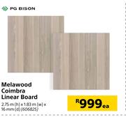 PG Bison Melawood Coimbra Linear Board-Each