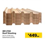 IBR Z150 Roof Sheeting-Each