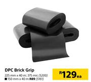 DPC Brick Grip 375 Mic-225mm x 40m Each