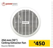 Power Worx 254mm (10") Ceiling Extractor Fan