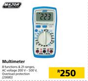 Major Tech Multimeter