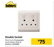 Builders Double Socket