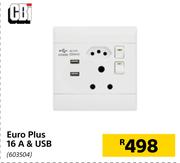 CBI Euro Plus 16A & USB