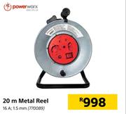 Power Worx 20m Metal Reel