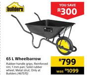 Builders 65Ltr Wheelbarrow