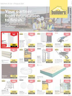 Builders Western Cape : Your Partner From Foundation To Finish (25 July - 21 August 2023), page 1