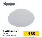 Bright Star 12W LED Ceiling Fitting