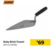 Grip Ruby Brick Trowel 280mm