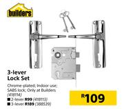 Builders 3 Lever Lock Set