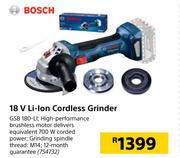Bosch 18V Li-Ion Cordless Grinder