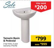 Solo Tamarin Basin & Pedestal