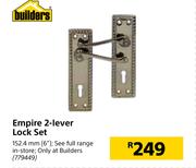 Builders Empire 2-Lever Lock Set