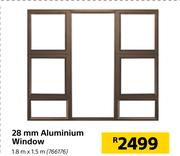 28mmAluminium Window 1.8m X 1.5m 