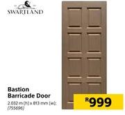 Swartland Bastion Barricade Door