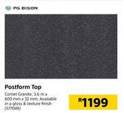 PG Bison Postform Top
