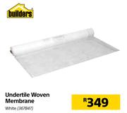 Builders Undertile Woven Membrane (White)