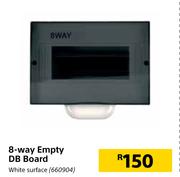 8-Way Empty DB Board