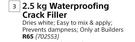 Damp X 2.5kg Waterproofing Crack Filler