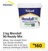 Polycell 2kg Mendall 90 Ready Mix
