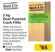 Smith & Co 2kg Dual Purpose Crack Filler