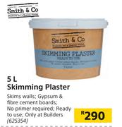 Smith & Co 5Ltr Skimming Plaster