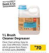 Smith & Co 1Ltr Brush Cleaner Degreaser