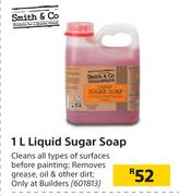 Smith & Co 1Ltr Liquid Sugar Soap