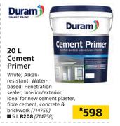 Duram 20Ltr Cement Primer